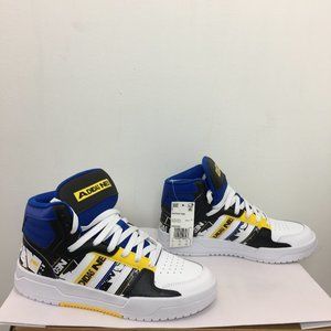 New Adidas Entrap Mid Golden State Warriors Basketball Shoes 7
